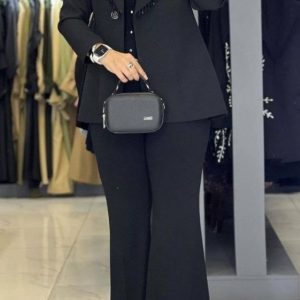 کت مزونی سردوشی دار